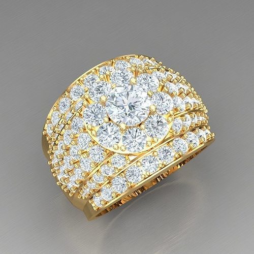 Elite Men Rings Collection 5MR099 3D print model