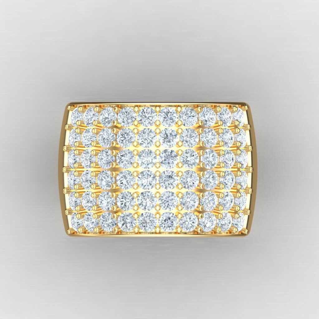 Elite Men Rings Collection 5MR098 3D print model_10