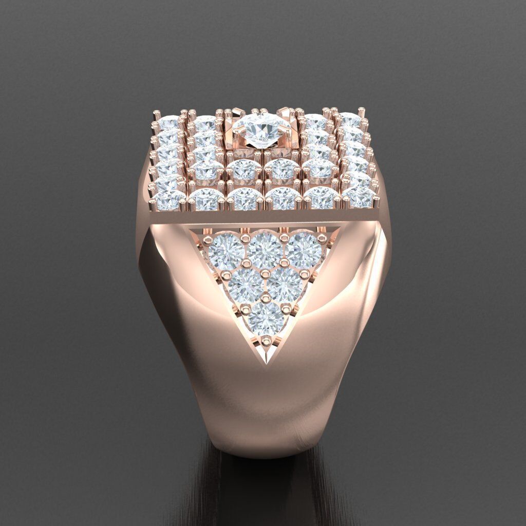 Elite Men Rings Collection 5MR097 3D print model_12