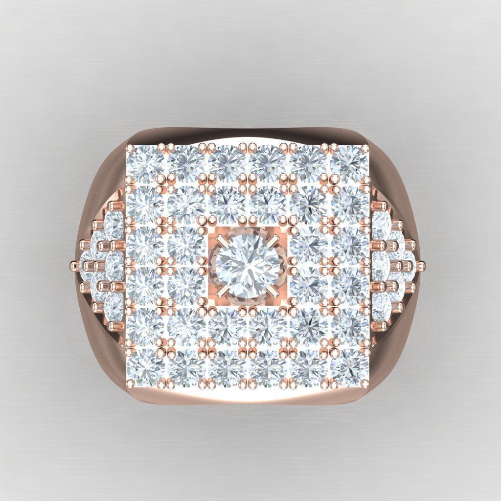 Elite Men Rings Collection 5MR097 3D print model_9