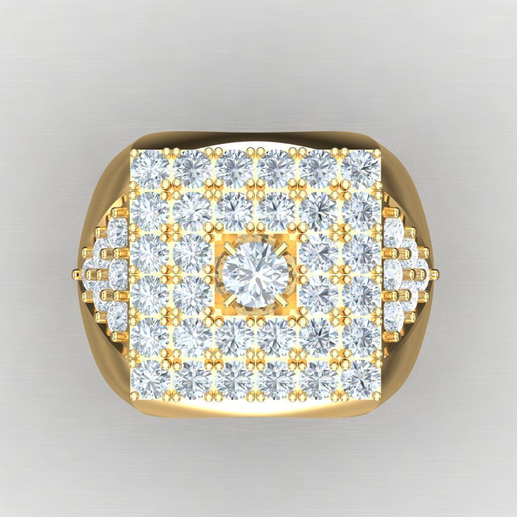 Elite Men Rings Collection 5MR097 3D print model_10