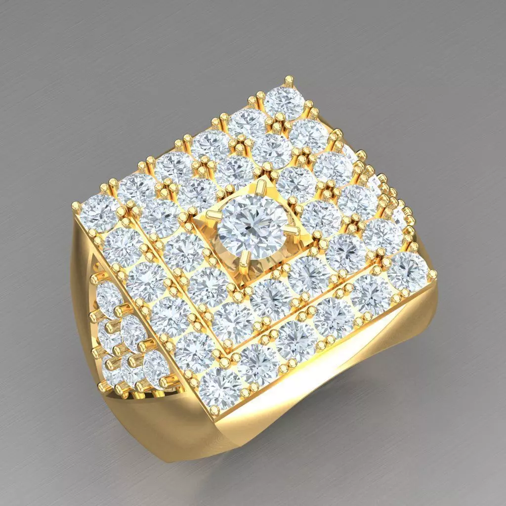 Elite Men Rings Collection 5MR097 3D print model_0