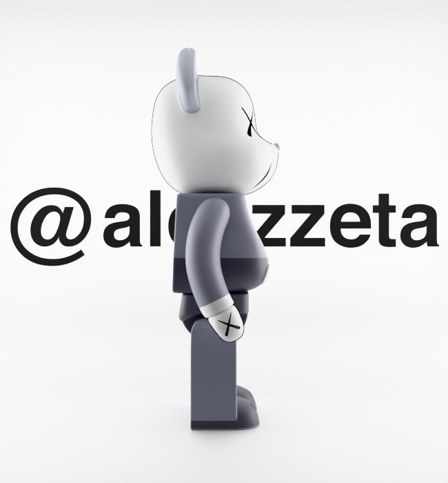 Kaws Companion BearBrick for Print 3D print model_29