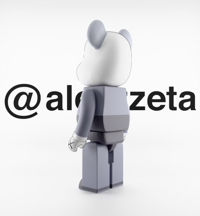 Kaws Companion BearBrick for Print 3D print model_15