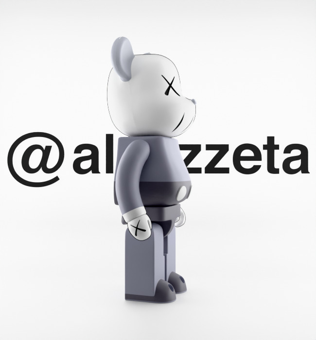 Kaws Companion BearBrick for Print 3D print model_31