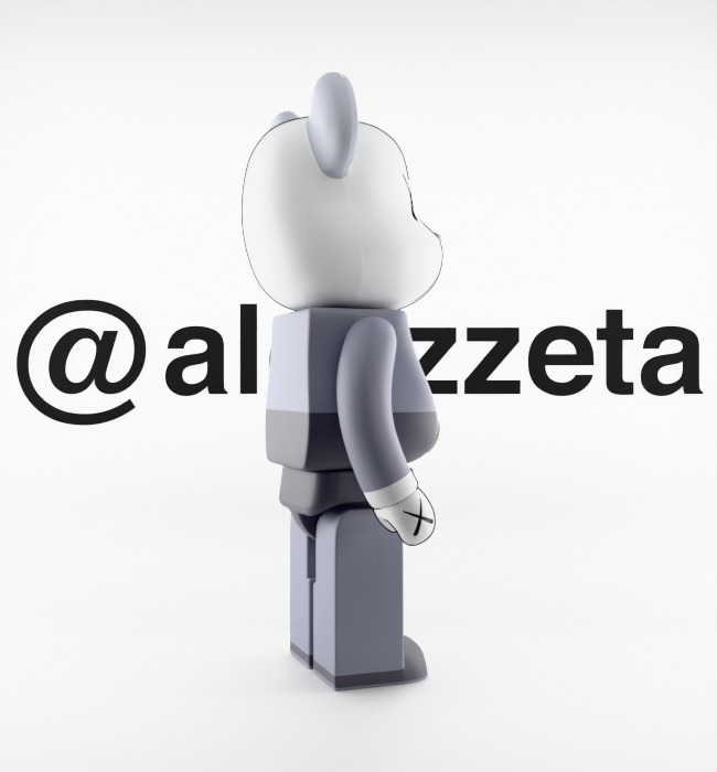 Kaws Companion BearBrick for Print 3D print model_27