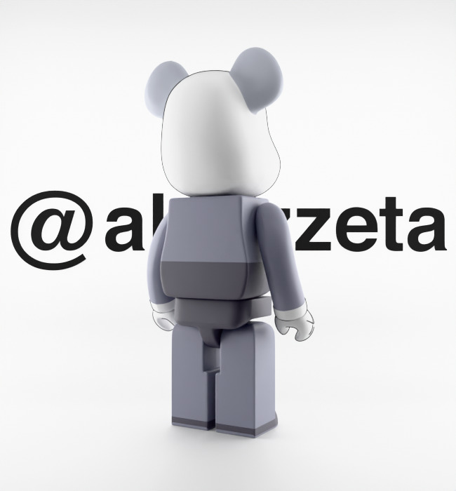 Kaws Companion BearBrick for Print 3D print model_23