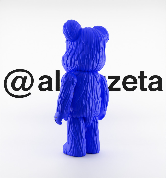 Kaws Companion and BFF BearBrick for Print 3D print model_26
