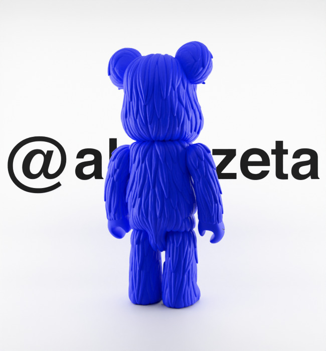 Kaws Companion and BFF BearBrick for Print 3D print model_29