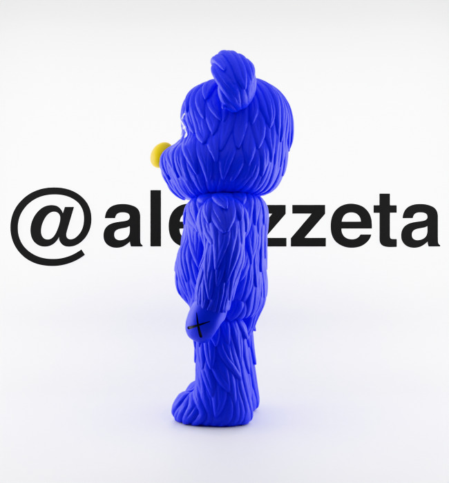 Kaws Companion and BFF BearBrick for Print 3D print model_24