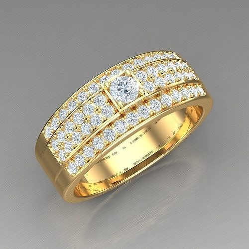 Elite Men Rings Collection 5MR084 3D print model