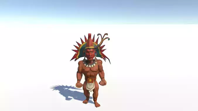 Huitzilopochtli 3D model