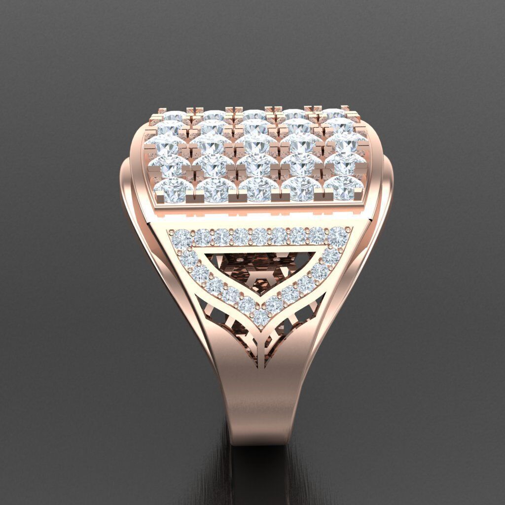 Elite Men Rings Collection 5MR079 3D print model_12