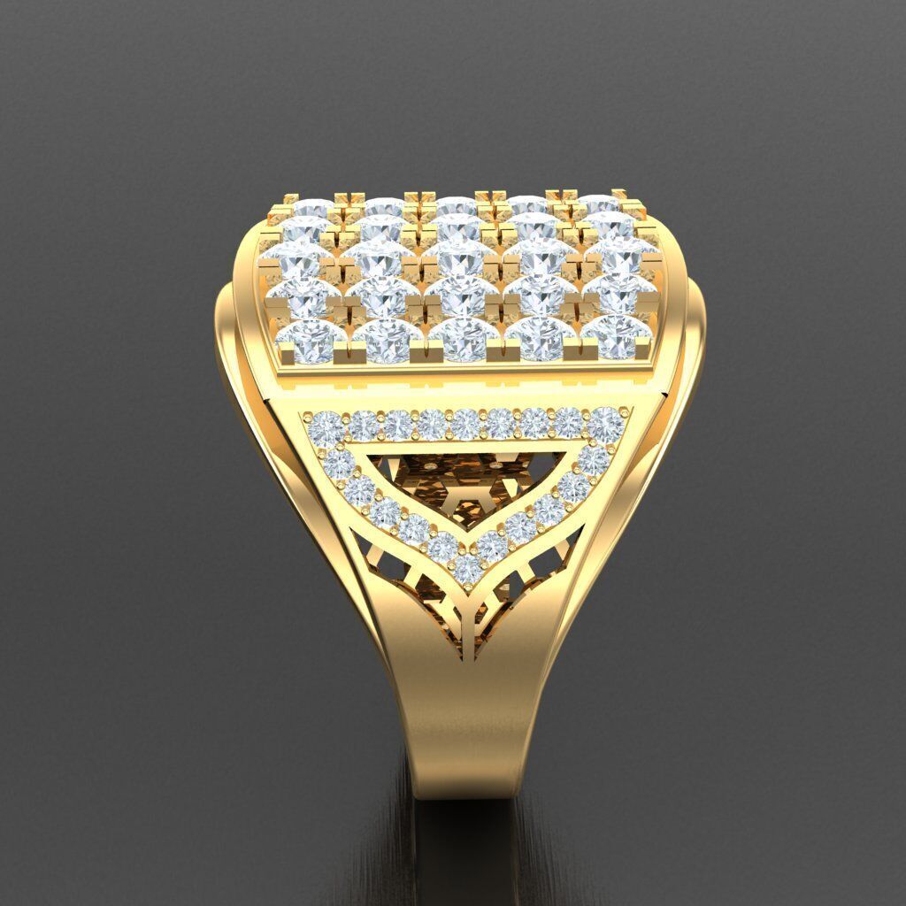 Elite Men Rings Collection 5MR079 3D print model_13