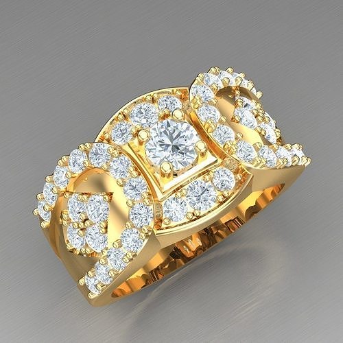 Elite Men Rings Collection 5MR074 3D print model