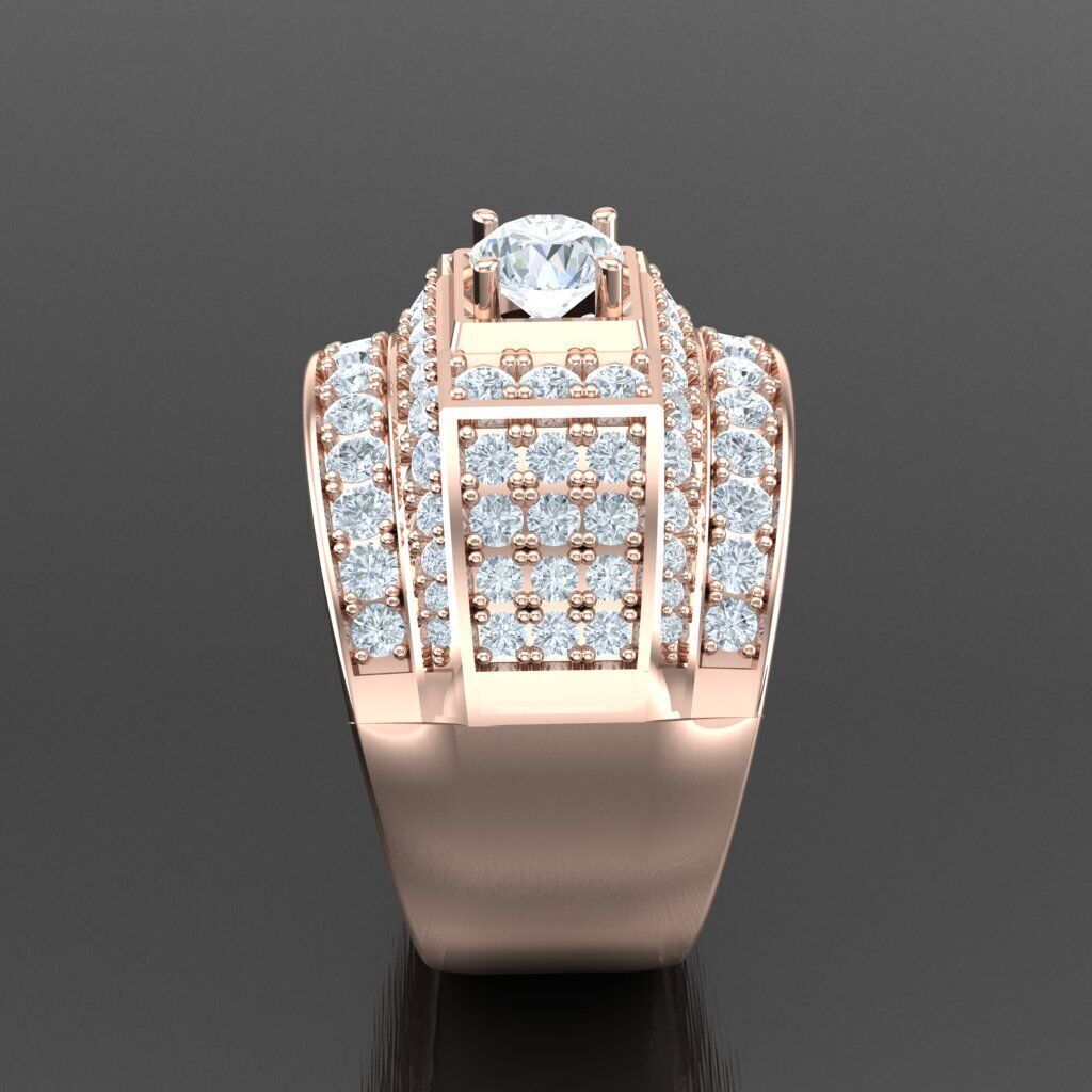 Elite Men Rings Collection 5MR069 3D print model_12