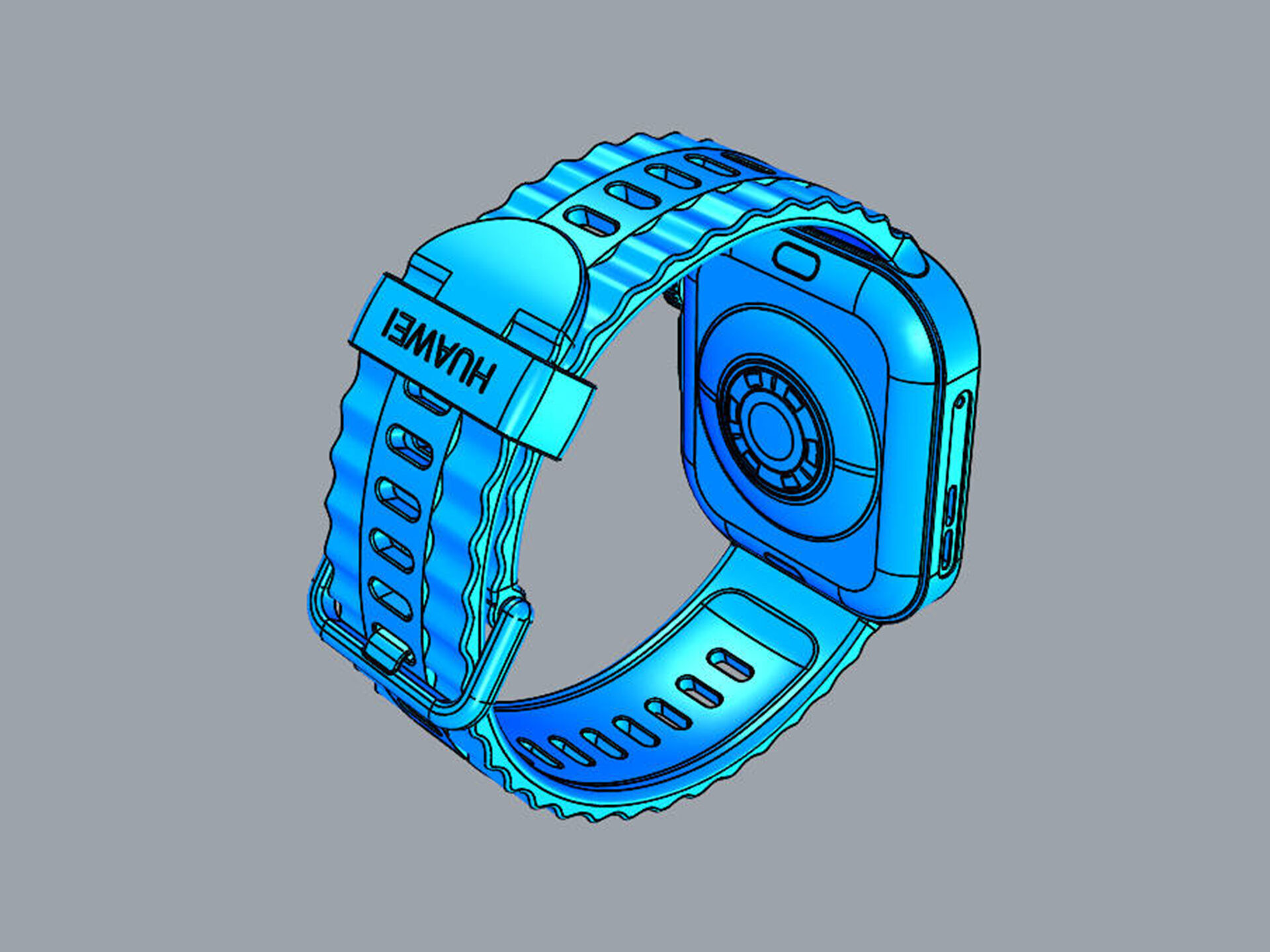 HUAWEI WATCH FIT 4 Pro 3D model_20