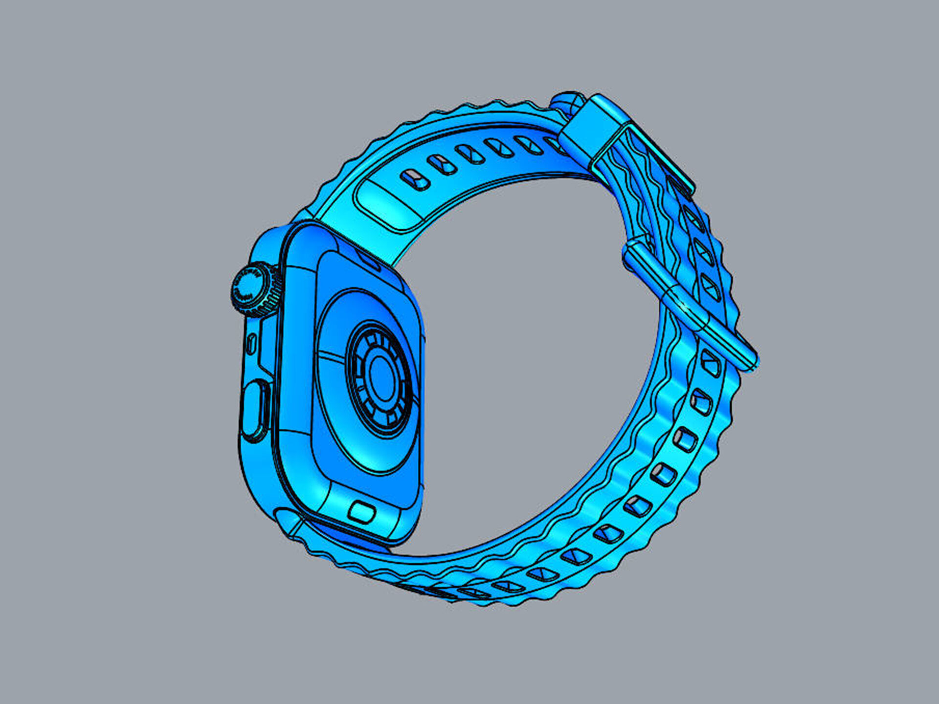 HUAWEI WATCH FIT 4 Pro 3D model_21