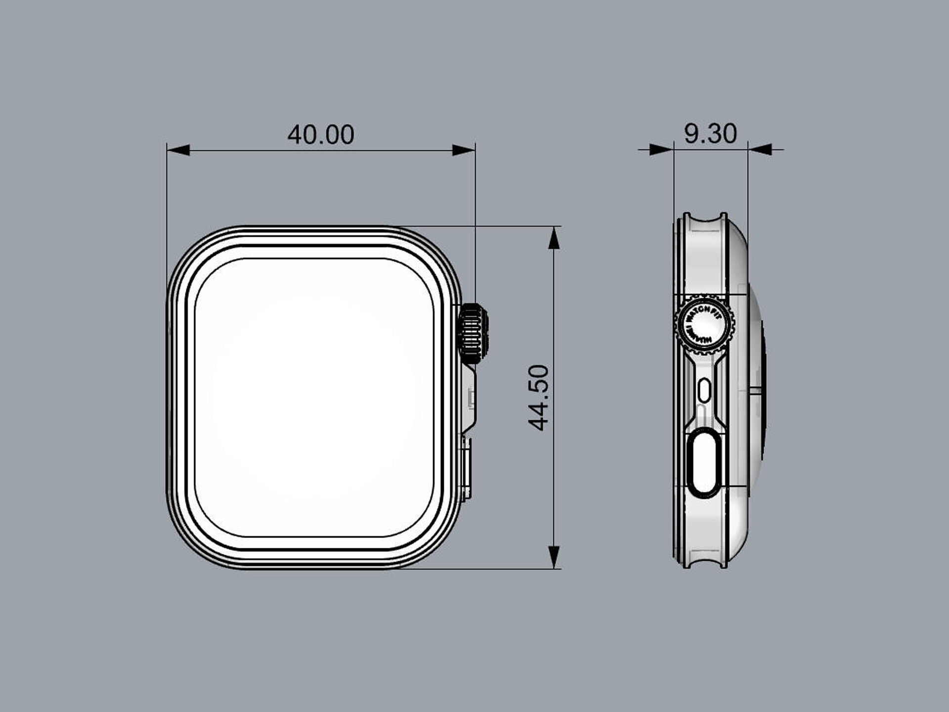 HUAWEI WATCH FIT 4 Pro 3D model_15