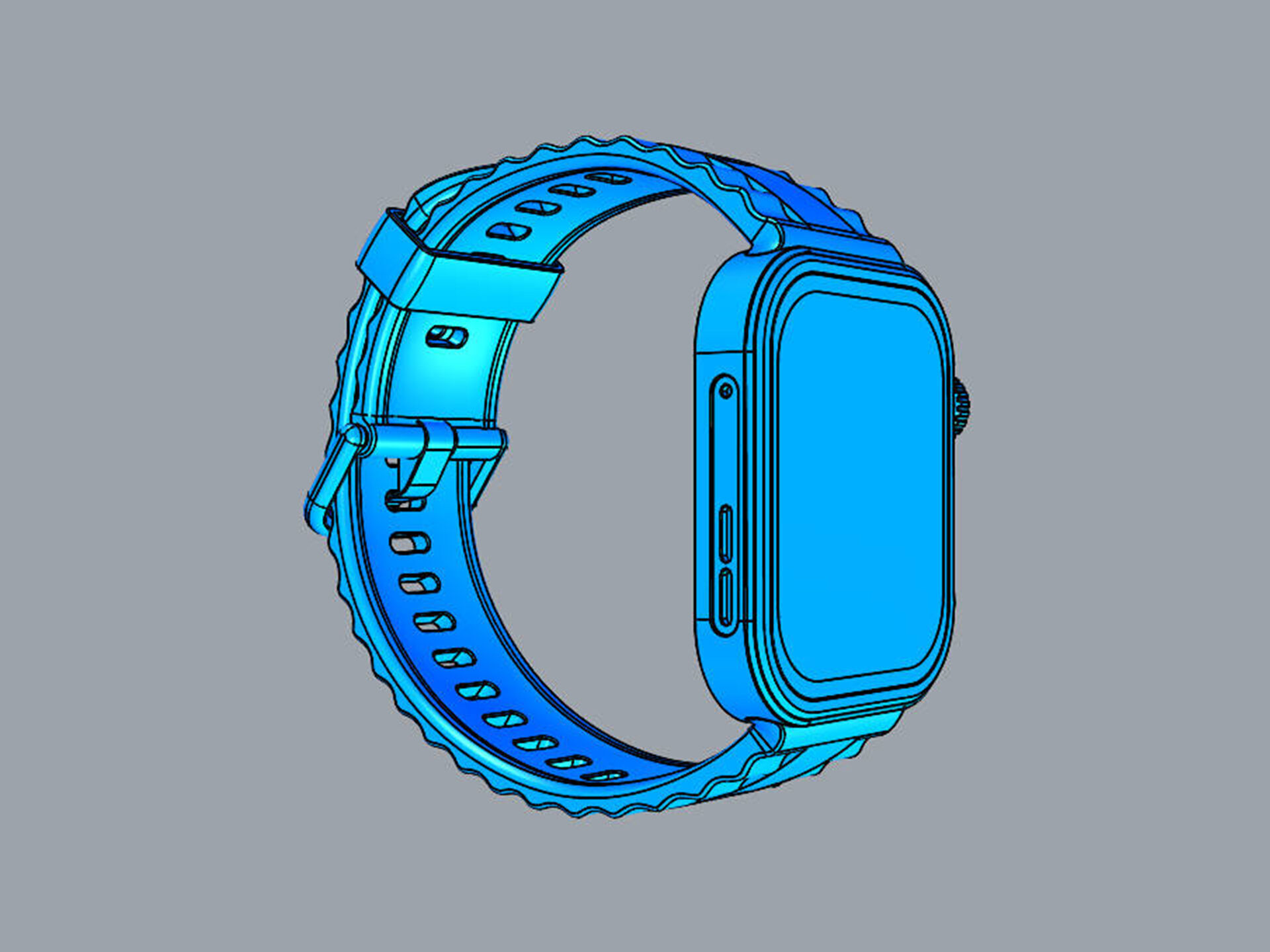 HUAWEI WATCH FIT 4 Pro 3D model_19