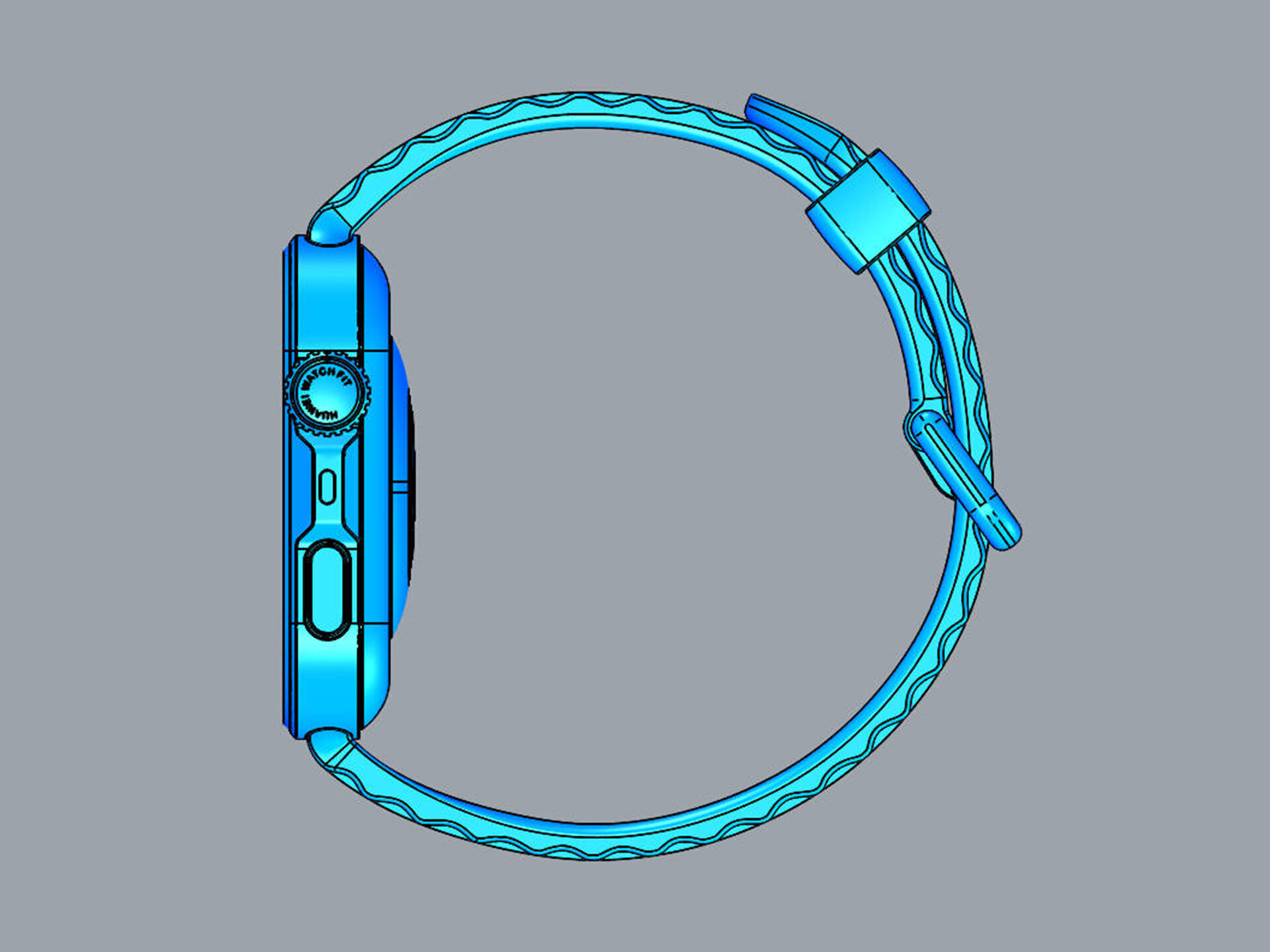 HUAWEI WATCH FIT 4 Pro 3D model_17