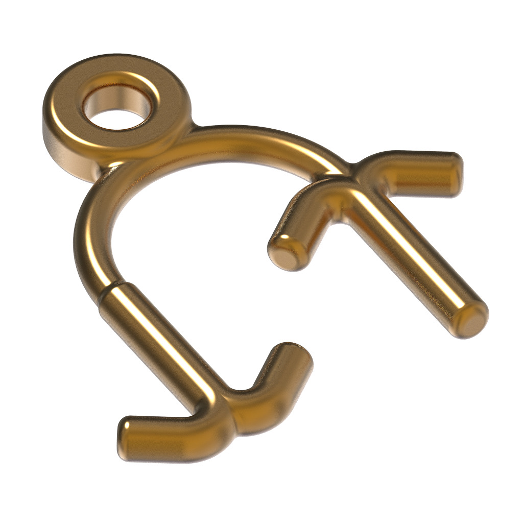 Mobile Data Pendant 3D print model_3