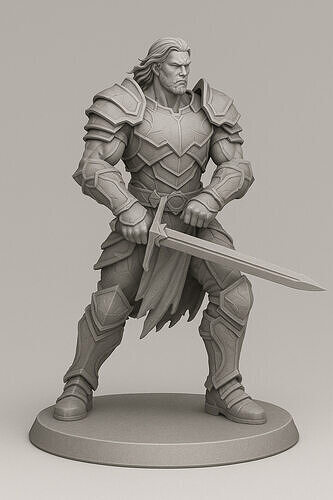 Noble Warrior 3D print model