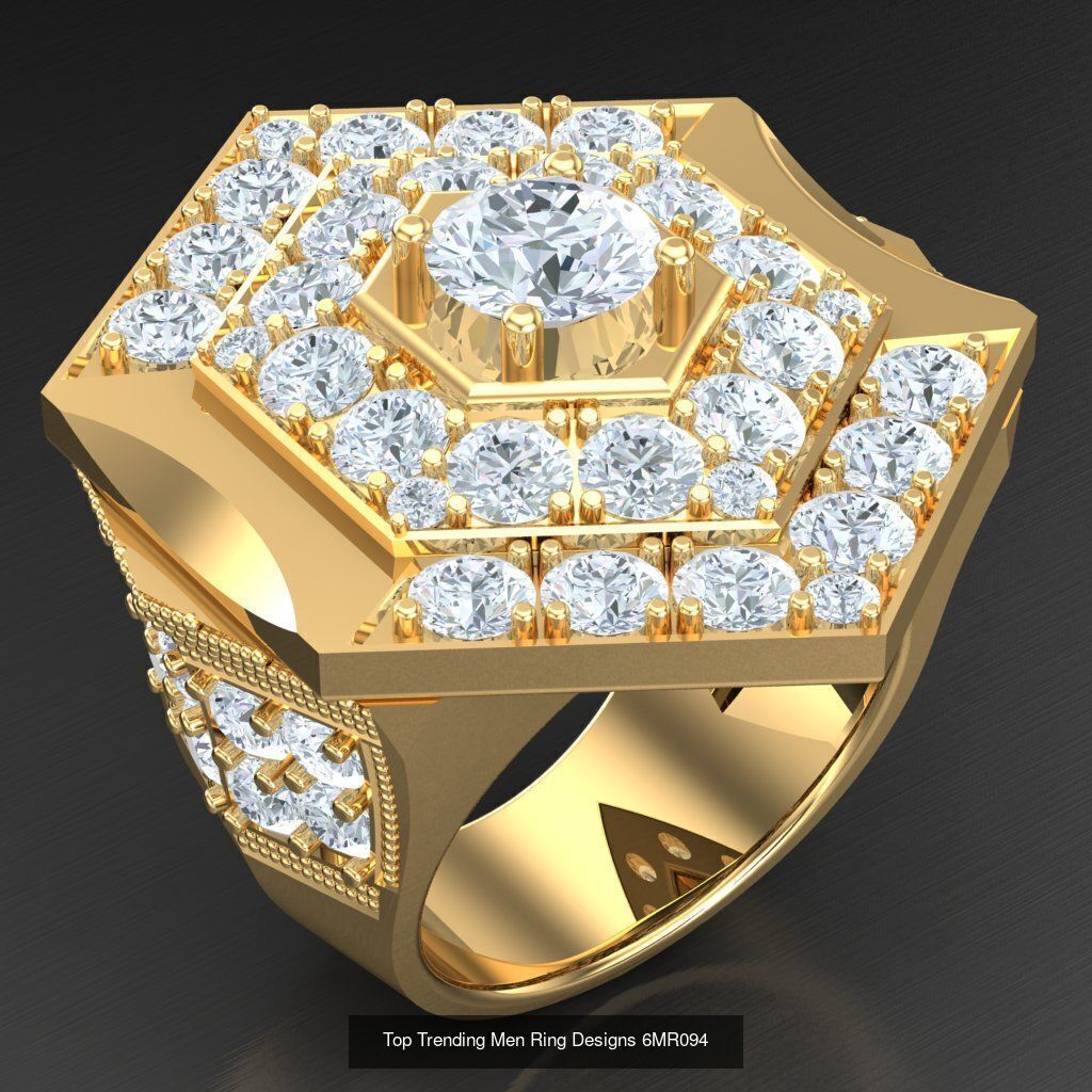 Bulk 100 Men Rings For Sale Big Discount 6MRXXX 3D Model Collection_13