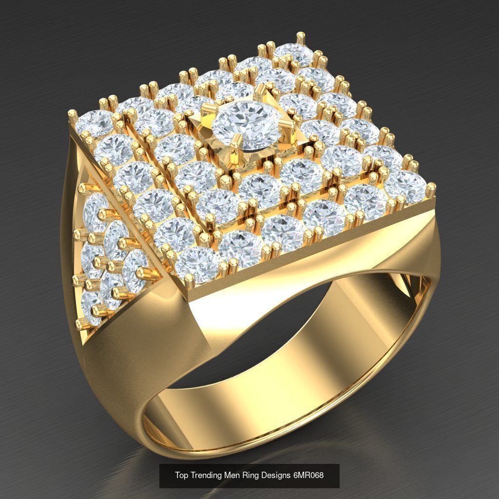 Bulk 100 Men Rings For Sale Big Discount 6MRXXX 3D Model Collection_39