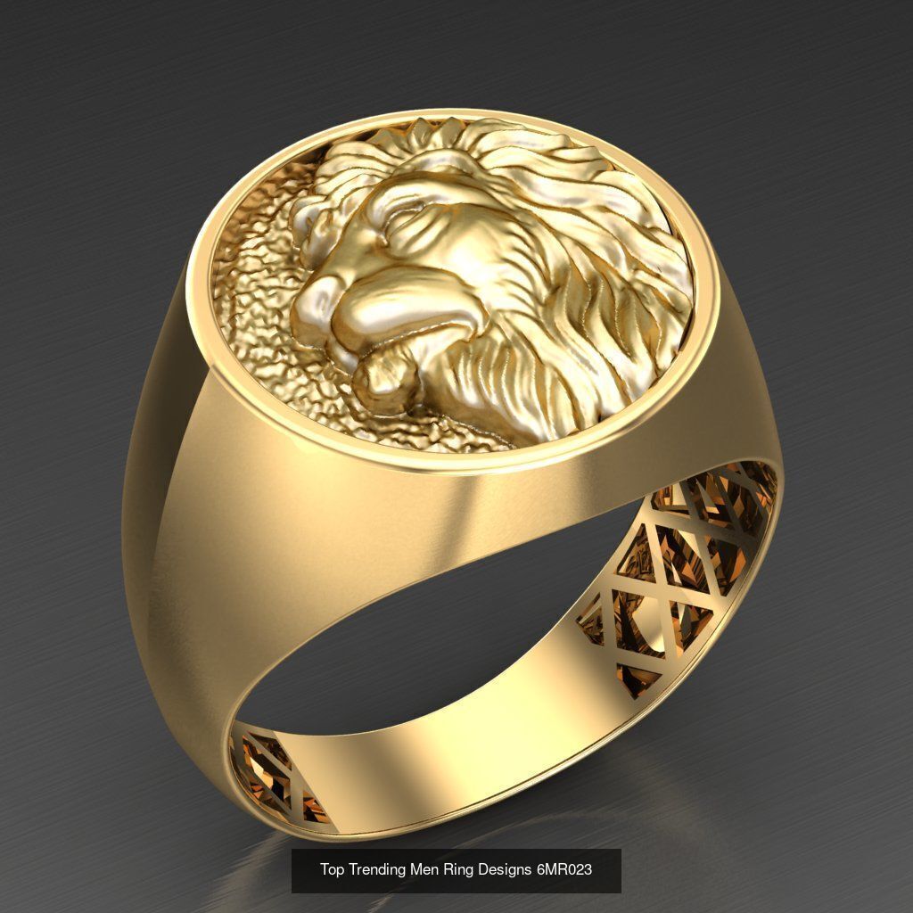 Bulk 100 Men Rings For Sale Big Discount 6MRXXX 3D Model Collection_84