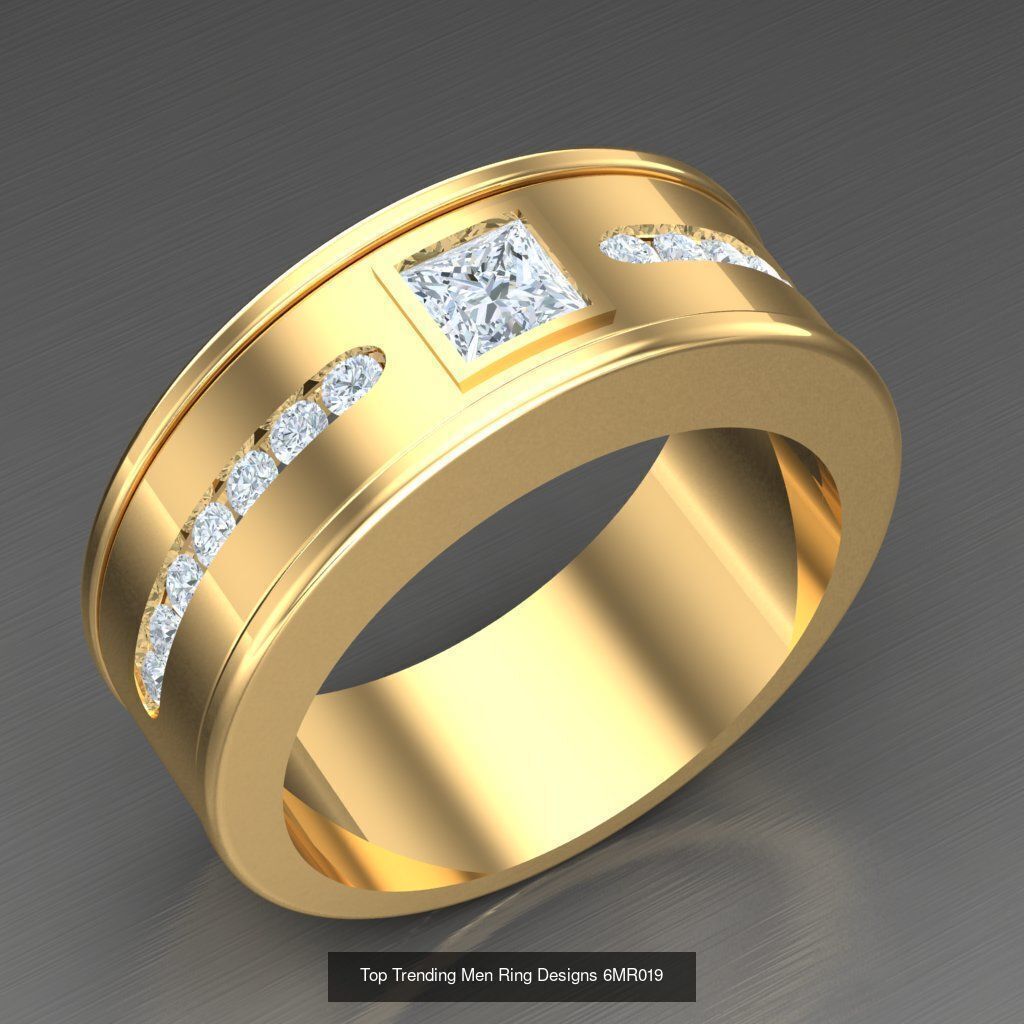 Bulk 100 Men Rings For Sale Big Discount 6MRXXX 3D Model Collection_88