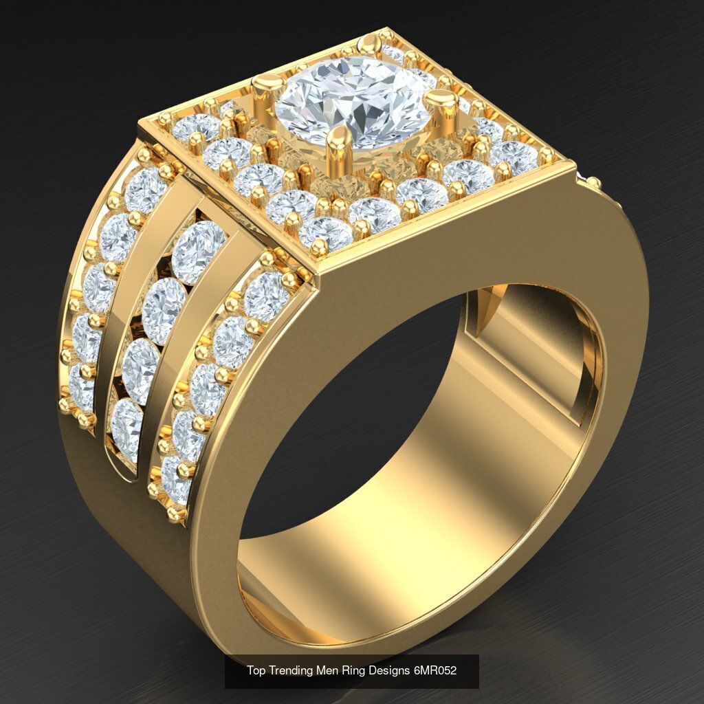 Bulk 100 Men Rings For Sale Big Discount 6MRXXX 3D Model Collection_55