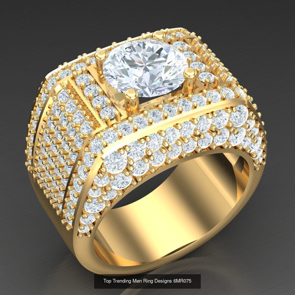 Bulk 100 Men Rings For Sale Big Discount 6MRXXX 3D Model Collection_32