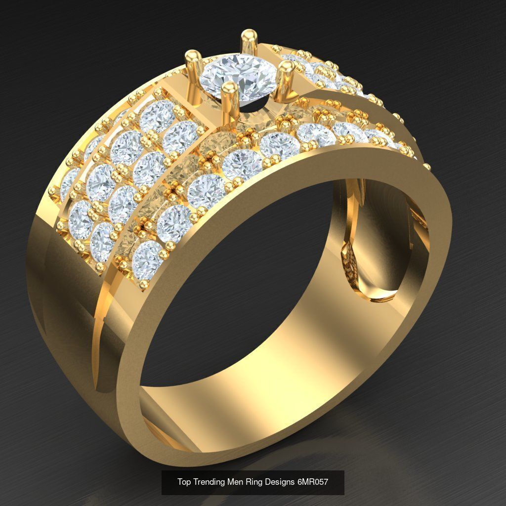 Bulk 100 Men Rings For Sale Big Discount 6MRXXX 3D Model Collection_50