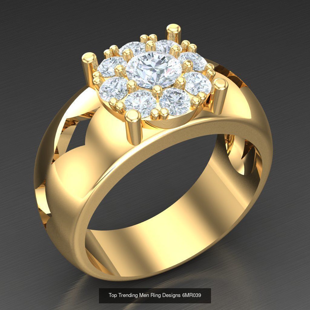Bulk 100 Men Rings For Sale Big Discount 6MRXXX 3D Model Collection_68