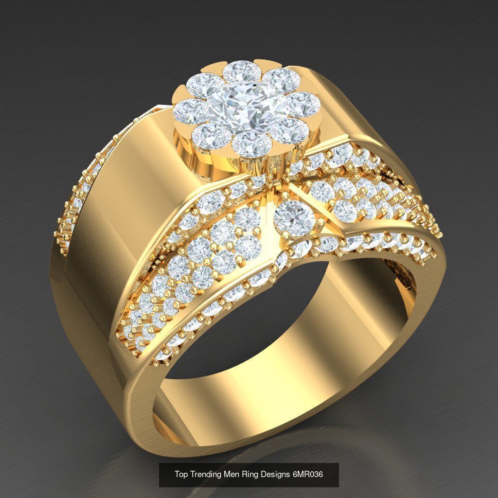 Bulk 100 Men Rings For Sale Big Discount 6MRXXX 3D Model Collection_71