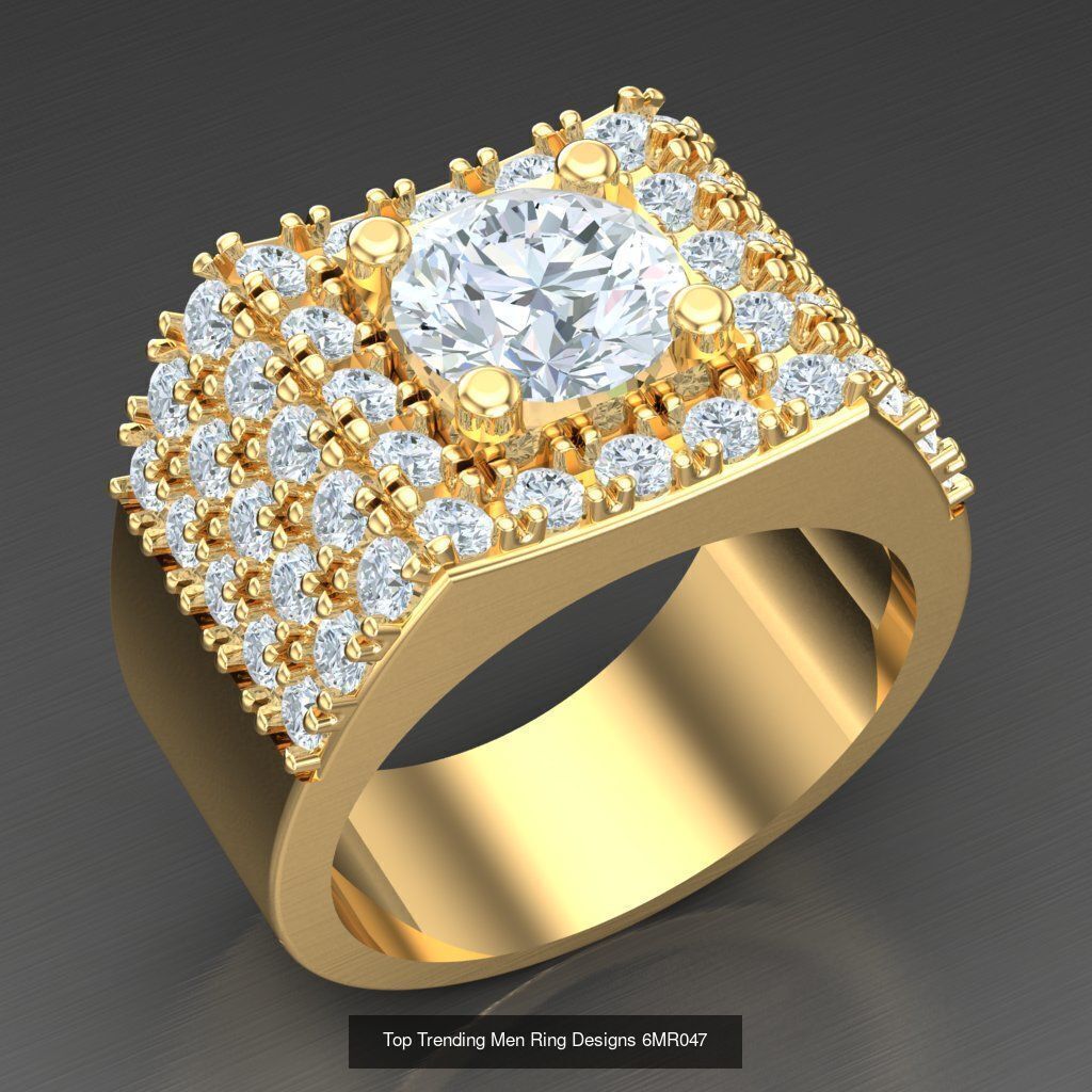 Bulk 100 Men Rings For Sale Big Discount 6MRXXX 3D Model Collection_60