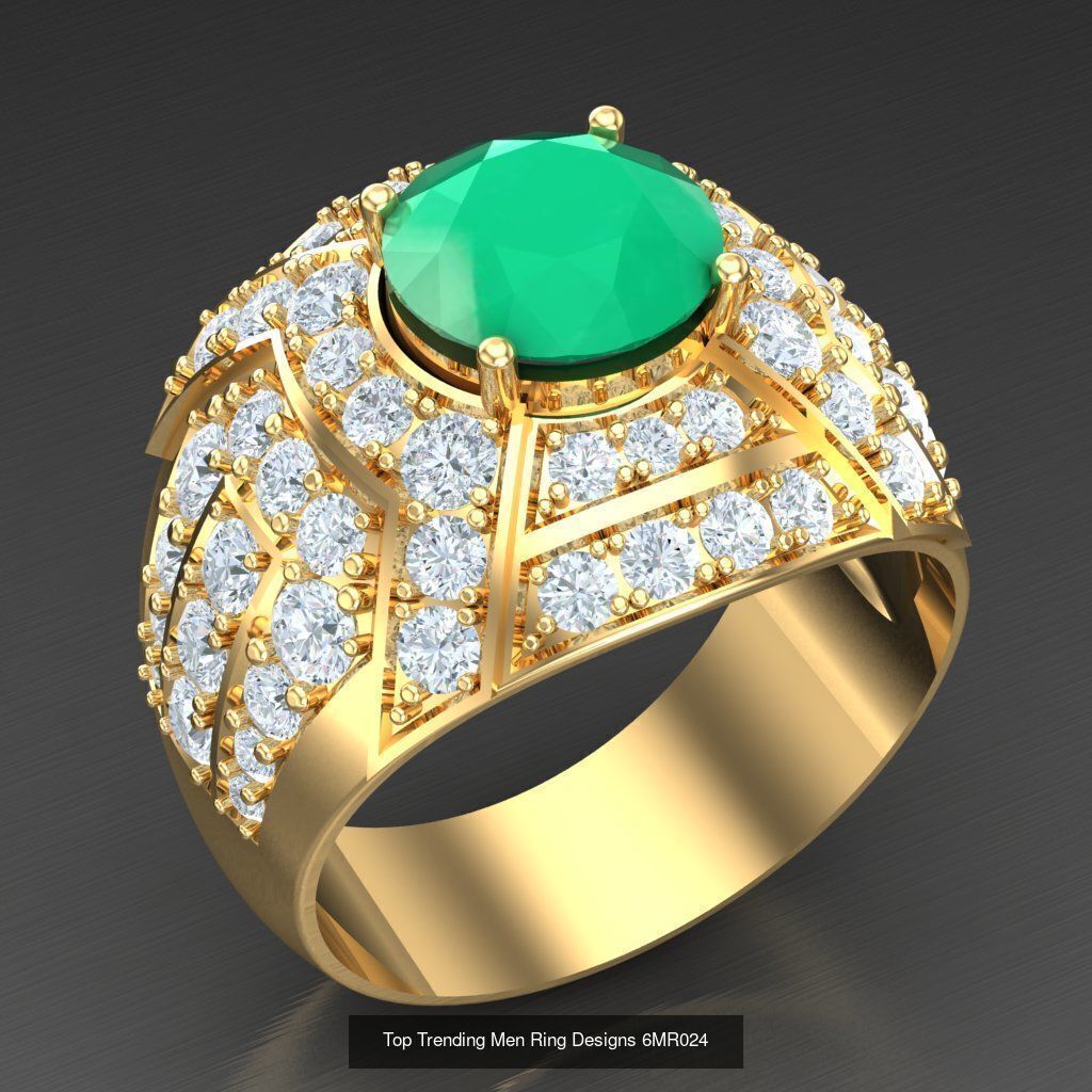 Bulk 100 Men Rings For Sale Big Discount 6MRXXX 3D Model Collection_83