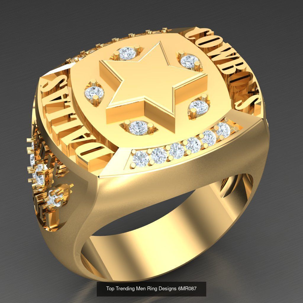 Bulk 100 Men Rings For Sale Big Discount 6MRXXX 3D Model Collection_20
