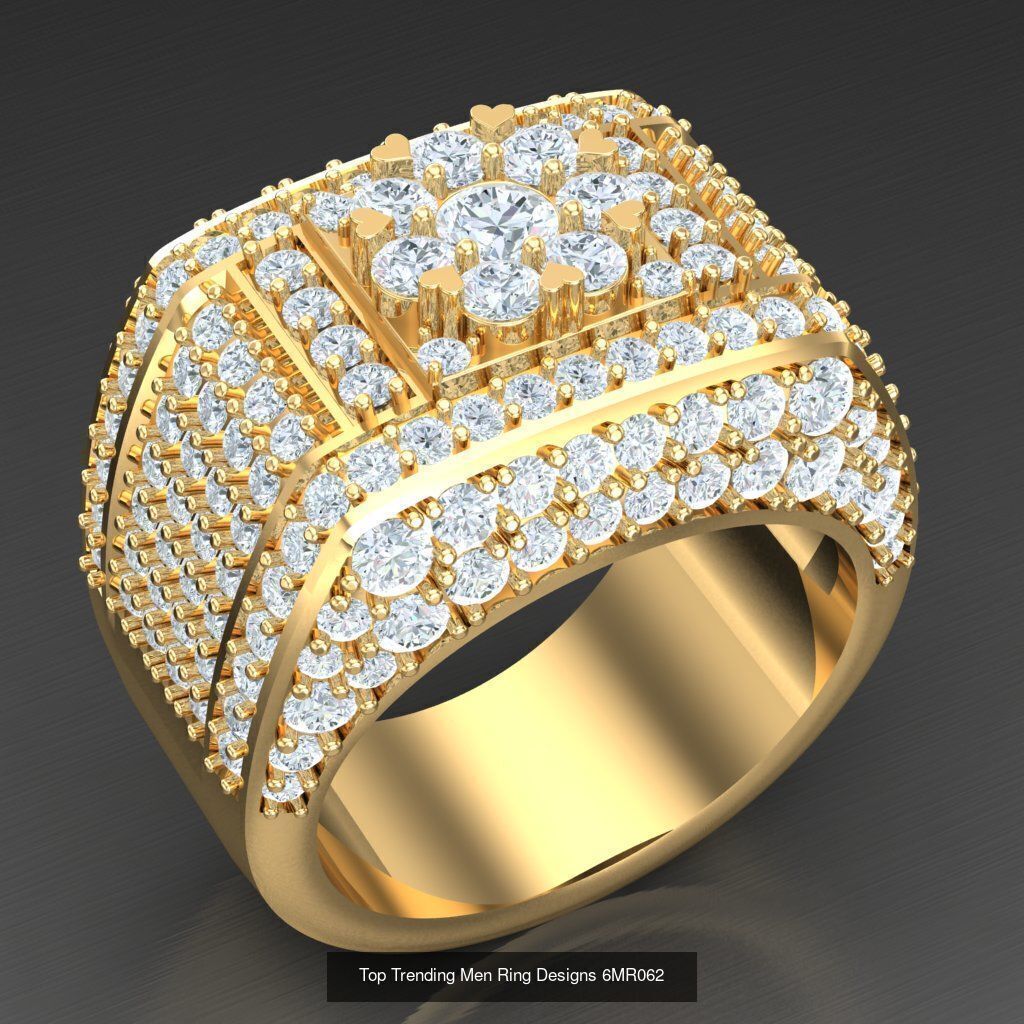 Bulk 100 Men Rings For Sale Big Discount 6MRXXX 3D Model Collection_45