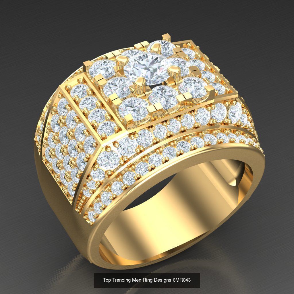 Bulk 100 Men Rings For Sale Big Discount 6MRXXX 3D Model Collection_64