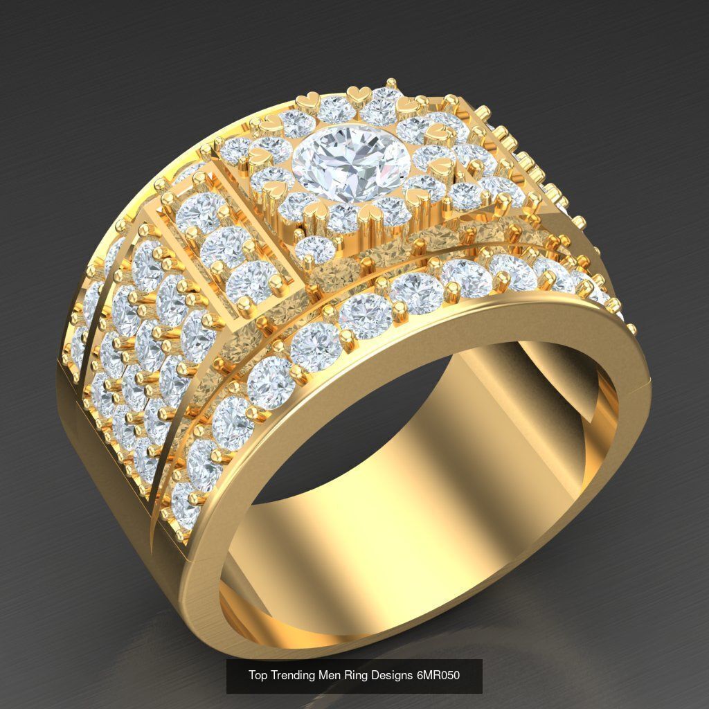 Bulk 100 Men Rings For Sale Big Discount 6MRXXX 3D Model Collection_57
