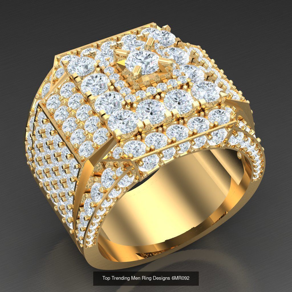 Bulk 100 Men Rings For Sale Big Discount 6MRXXX 3D Model Collection_15