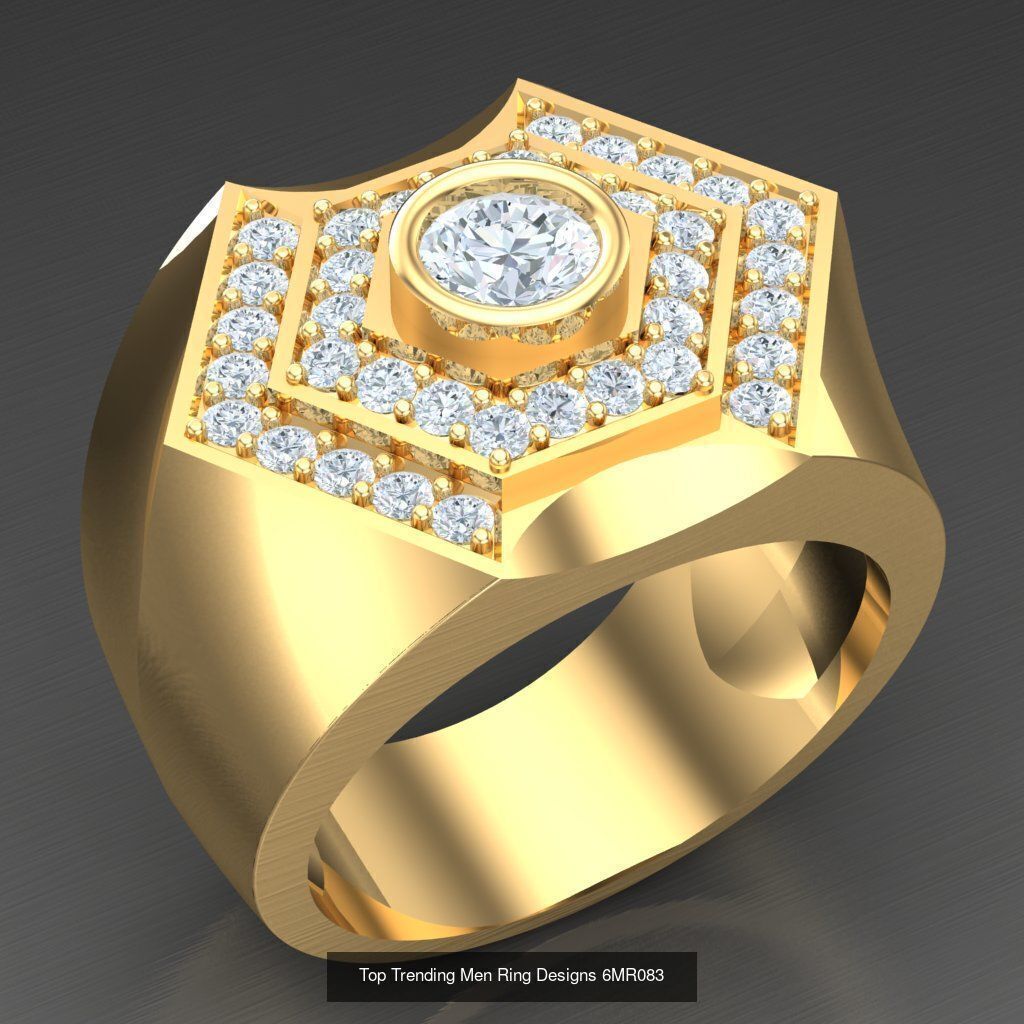 Bulk 100 Men Rings For Sale Big Discount 6MRXXX 3D Model Collection_24