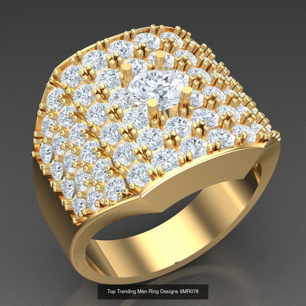 Bulk 100 Men Rings For Sale Big Discount 6MRXXX 3D Model Collection_29