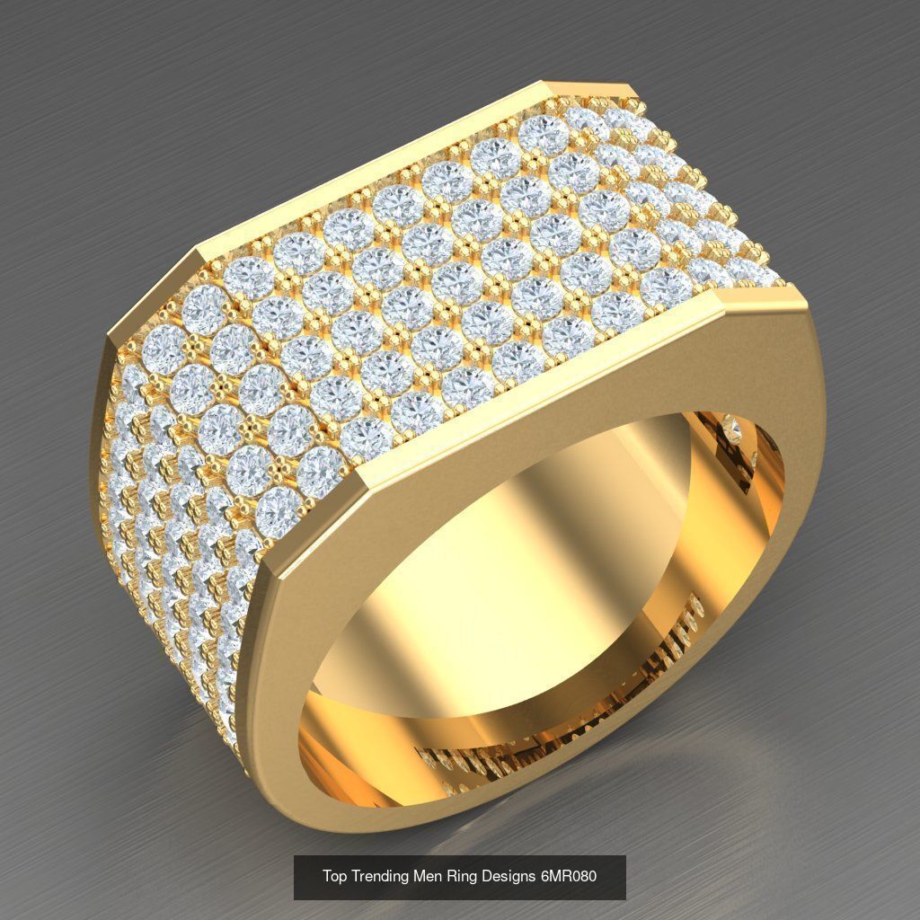 Bulk 100 Men Rings For Sale Big Discount 6MRXXX 3D Model Collection_27