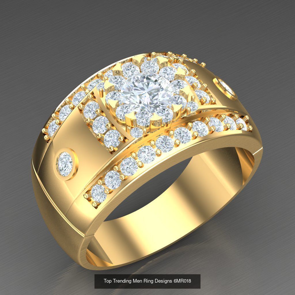 Bulk 100 Men Rings For Sale Big Discount 6MRXXX 3D Model Collection_89