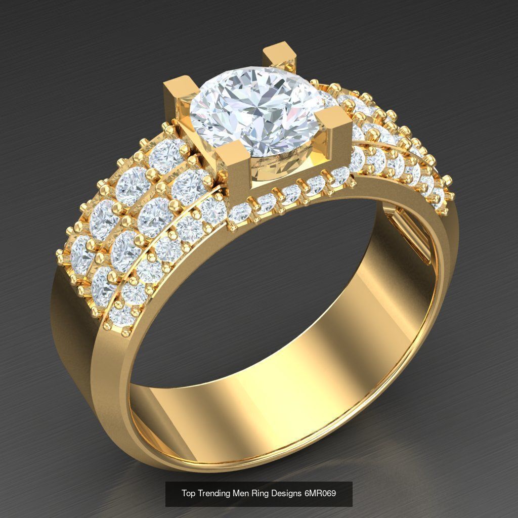 Bulk 100 Men Rings For Sale Big Discount 6MRXXX 3D Model Collection_38