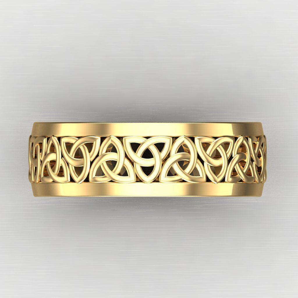 Elite Men Rings Collection 5MR059 3D print model_9