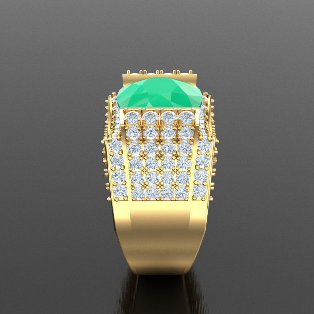 Elite Men Rings Collection 5MR042 3D print model_13